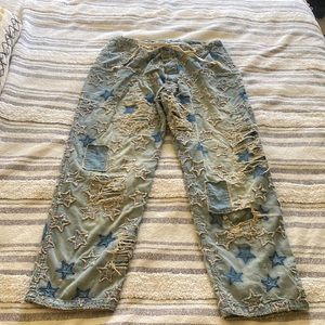 Magnolia Pearl O’Keef denims. One size fits most. Hardly worn.